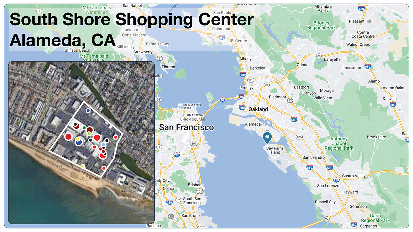 South Shore Shopping Center mobile data